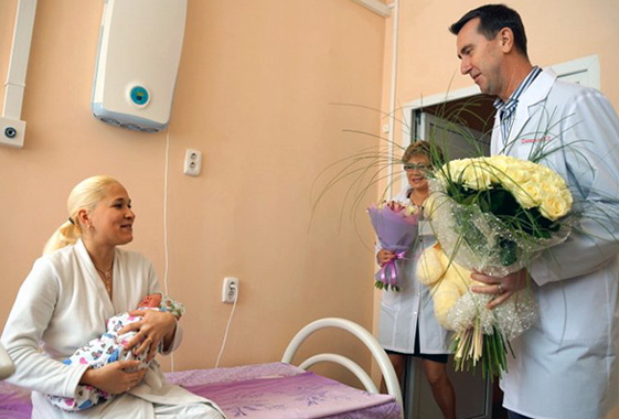 Первой в 2015 году в Саратовской области родила жительница Вольского района