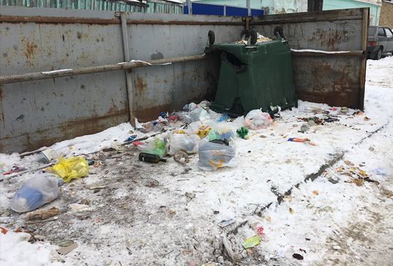 Депутаты отказались за счет Вольска покупать мусорные контейнеры