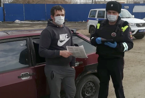 Полицейские проверили соблюдение режима самоизоляции в Вольске